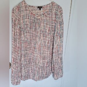Women's Multicolor Patterned Top